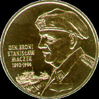 2 zł Generał Brygady Stanisław Maczek (1892-1994)