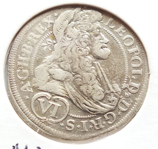 6 Krajcarów ŚLĄSK Leopold I 1690