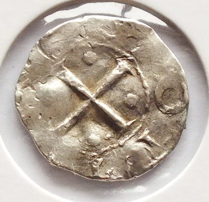 Denar Otton III Kolonia - arcybiskupstwo 983 do 1002