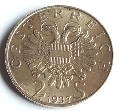 2 Schillingi Fischer von Erlach 1937