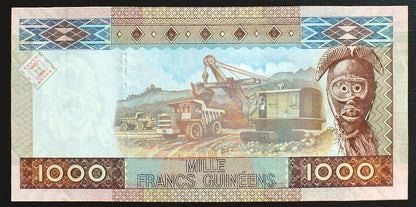 1000 Franków - Gwinea 2006 r.