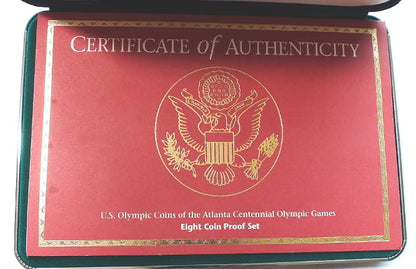 8 x 1 USD Atlanta Proof set