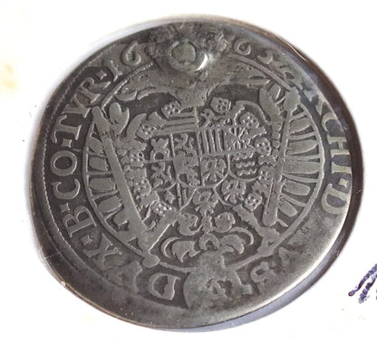 15 Krajcarów Leopold I 1663 AUSTRIA