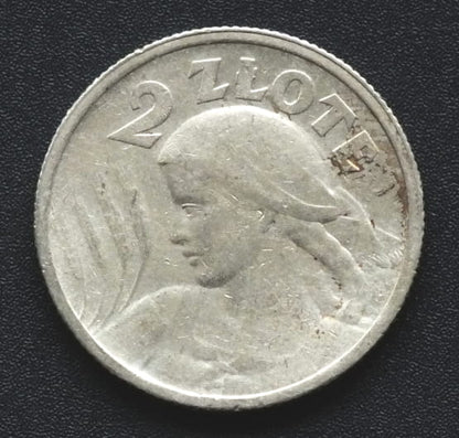 2 Złote 1924 rok - Żniwiarka