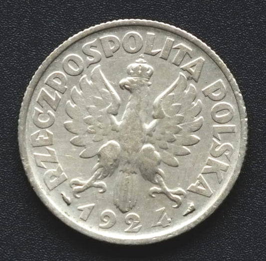 2 Złote 1924 rok - Żniwiarka