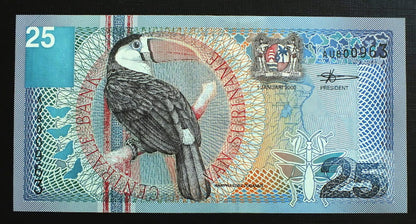 25 Guldenów - Surinam 2000 r.