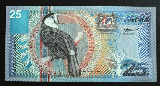 25 Guldenów - Surinam 2000 r.