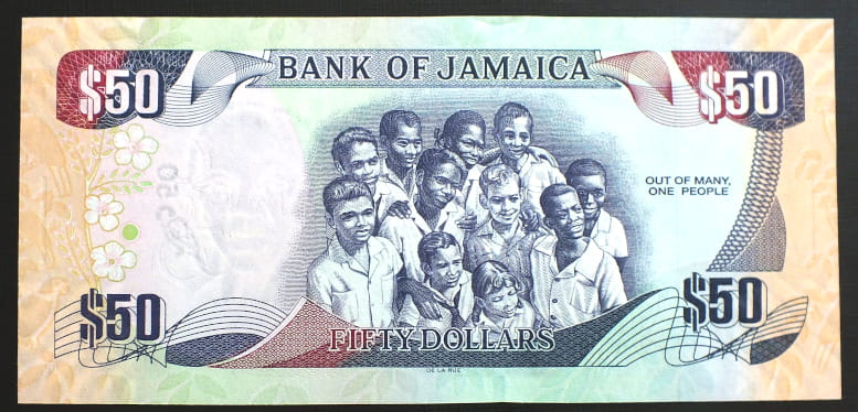 50 Dolarów - Jamajka 2012 r.