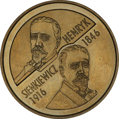2 zł Henryk Sienkiewicz (1846-1916)