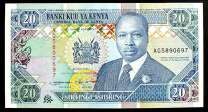 20 Szylingów - Kenia 1994 r.