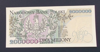 2000000 zł Ignacy Jan PADEREWSKI 1993 UNC