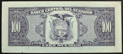 100 Sucres - Ekwador 1992 r.