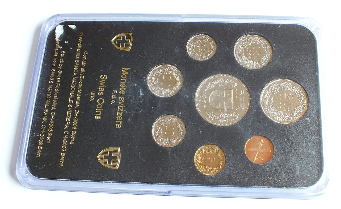 Set Proof 1988 Szwajcaria