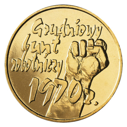 2 zł 30. rocznica Grudnia 70