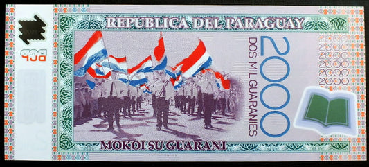 2000 Guaranies - Paragwaj 2008 r.