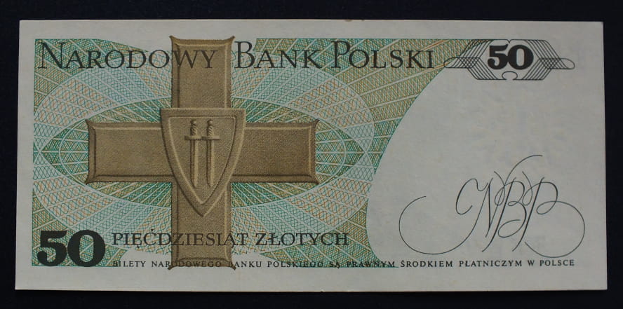 50 zł Karol ŚWIERCZEWSKI 1986 UNC