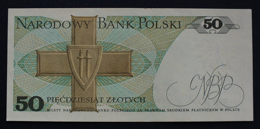 50 zł Karol ŚWIERCZEWSKI 1986 UNC