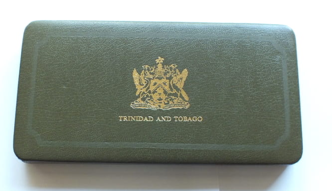 Set 8 monet PROOF Trynidad i Tobago