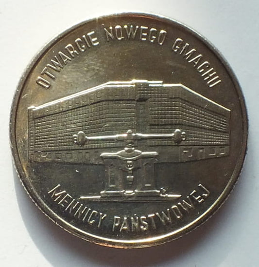 20 000 zł Otwarcie nowego gmachu Mennicy Państwowej