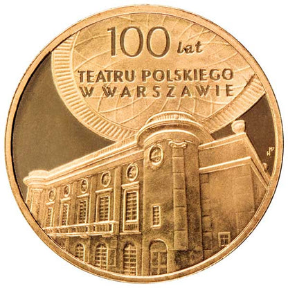 2 zł 100 lat Teatru Polskiego w Warszawie