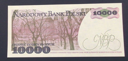 10000 zł Stanisław WYSPIAŃSKI 1987 UNC