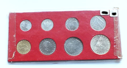 Zestaw monet Włochy 1970 (1 x Ag)
