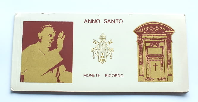 Set Watykan5 monet 1975