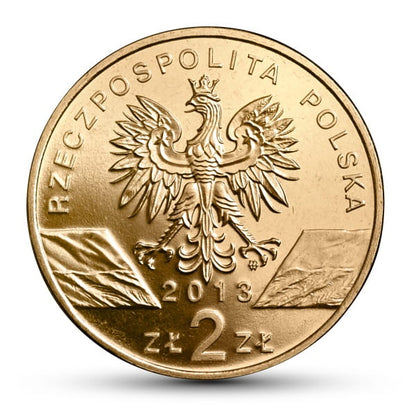 2 zł Zwierzęta świata – żubr