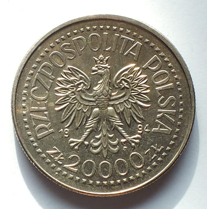 20 000 zł Zygmunt I Stary