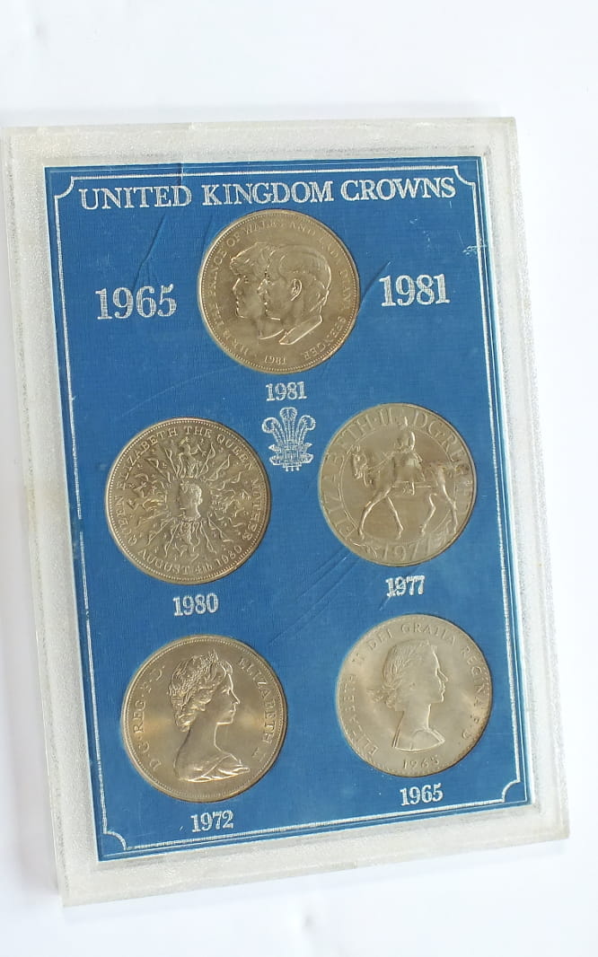 zestaw 5 x crown Wielka Brytania