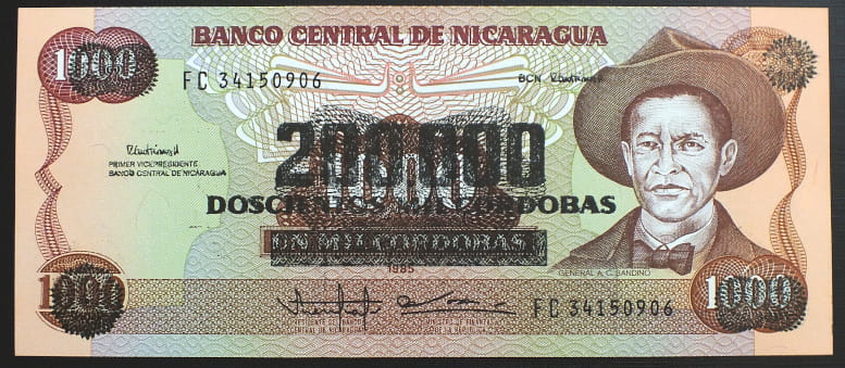 200000 Cordobas - Nikaragua 1990 r.
