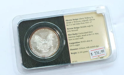 1 USD rok 2002 - 1 OZ