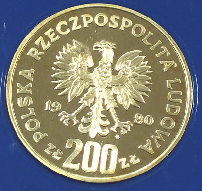 200 zł XIII Zimowe Igrzyska Olimpijskie Lake Placid 1980