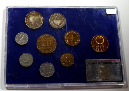 SET Austria 1989 PROOF!