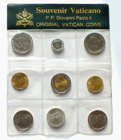 Zestaw 9 monet - WATYKAN