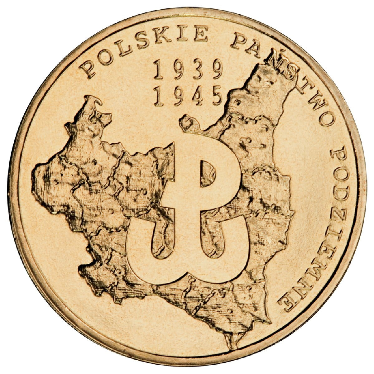 2 zł 70. rocznica utworzenia Polskiego Państwa Podziemnego