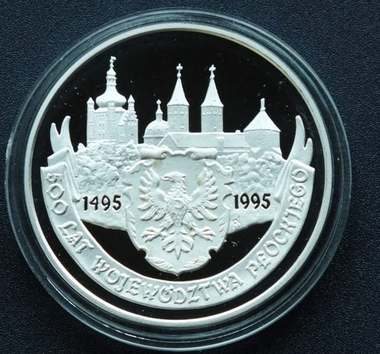 20 zł 500 lat województwa płockiego (1495 - 1995)