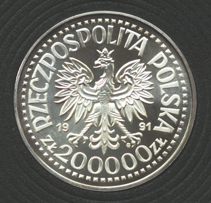 200 000 zł Jan Paweł II PRÓBA 1991