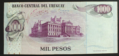 1000 Pesos - Urugwaj 1974 r.