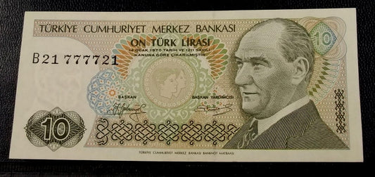 10 Lira - Turcja