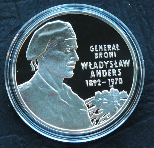 10 zł Generał broni Władysław Anders (1892-1970)