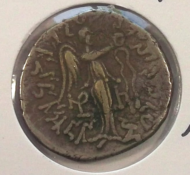 Tetradrachma Pacores (ok 100-130)vIndo - Parthia Grecka