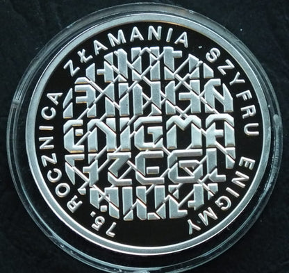 10 zł  75. rocznica złamania szyfru Enigmy