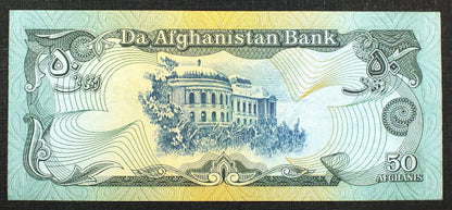 50 Afghanis -  Afganistan 1979 r.