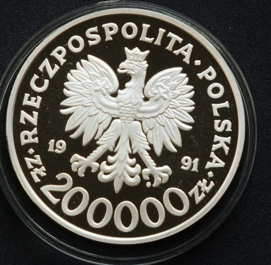 200 000 zł Albertville 1992 Zimowe Igrzyska Olimpijskie