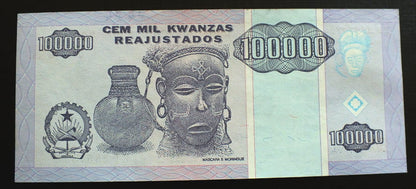 100000 Kwanzas - Angola