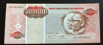 500000 Kwanzas - Angola