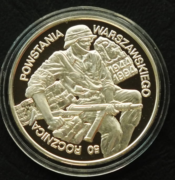 100 000 zł 50 rocznica Powstania Warszawskiego