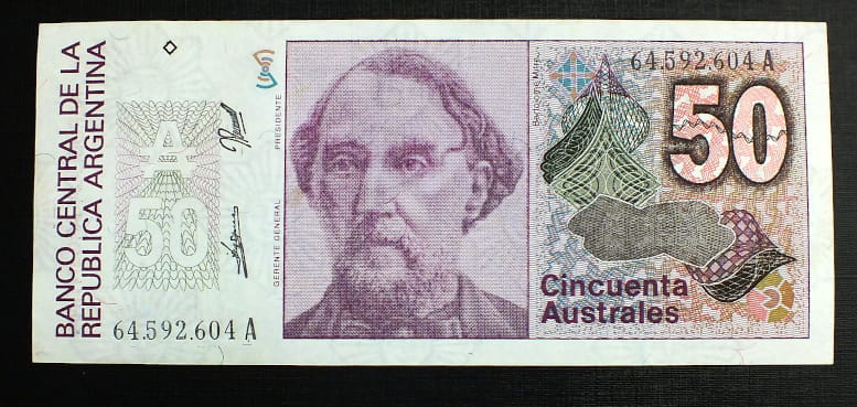 50 Australi - Argentyna