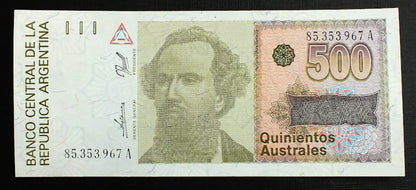 500 australi ARGENTYNA